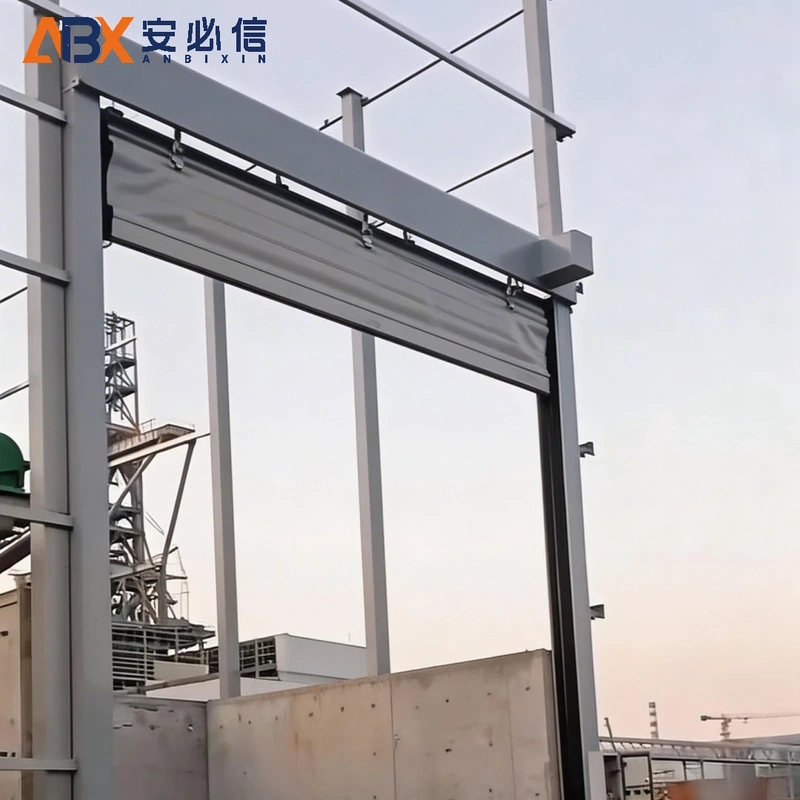 云浮市软帘堆积门